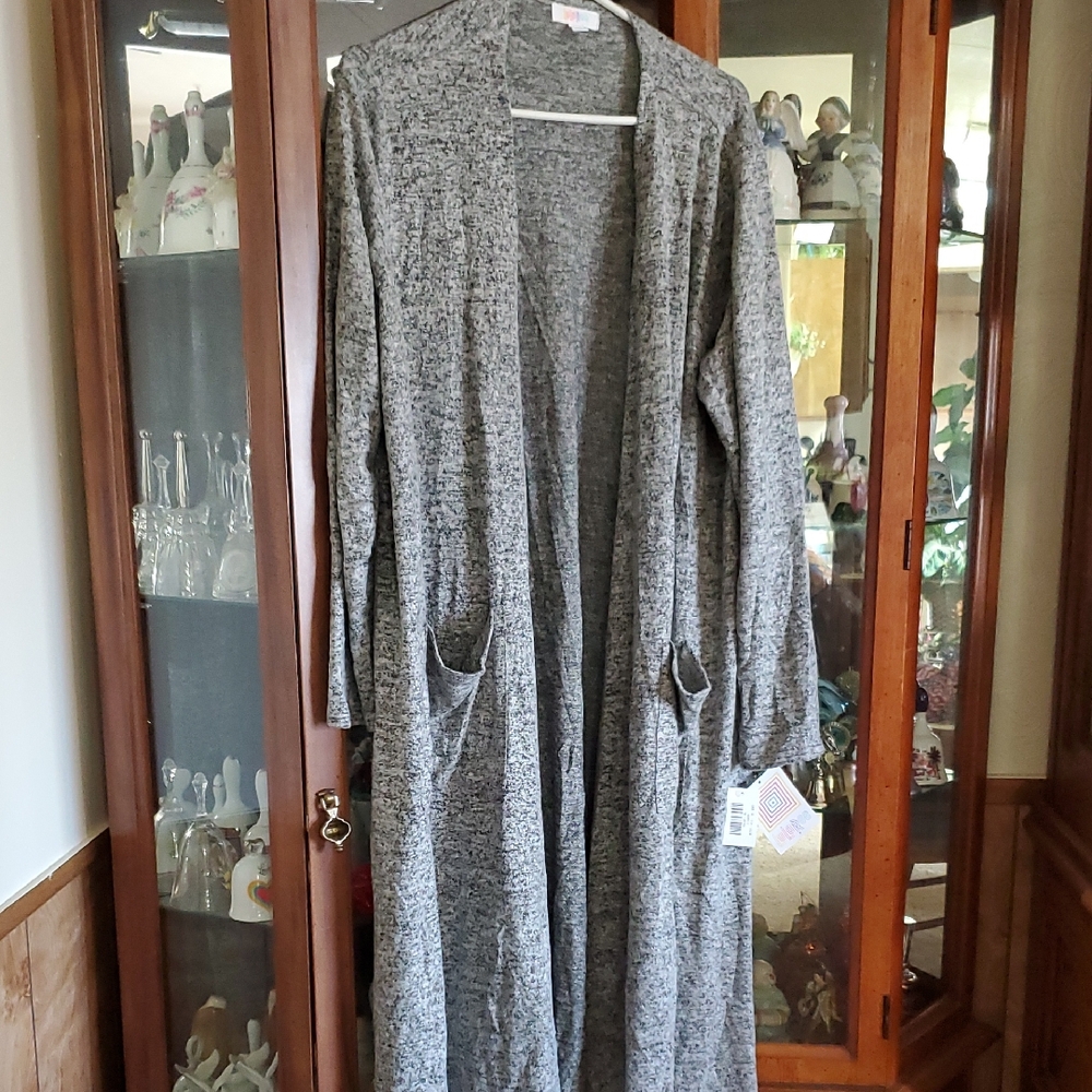 #SARA13 (CH) NWT LuLaRoe Sarah Open Front Long Cardigan